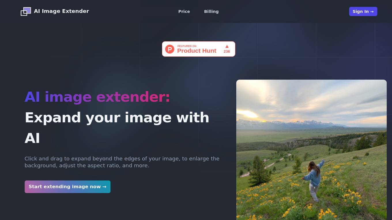 AI Image Extender Screenshot
