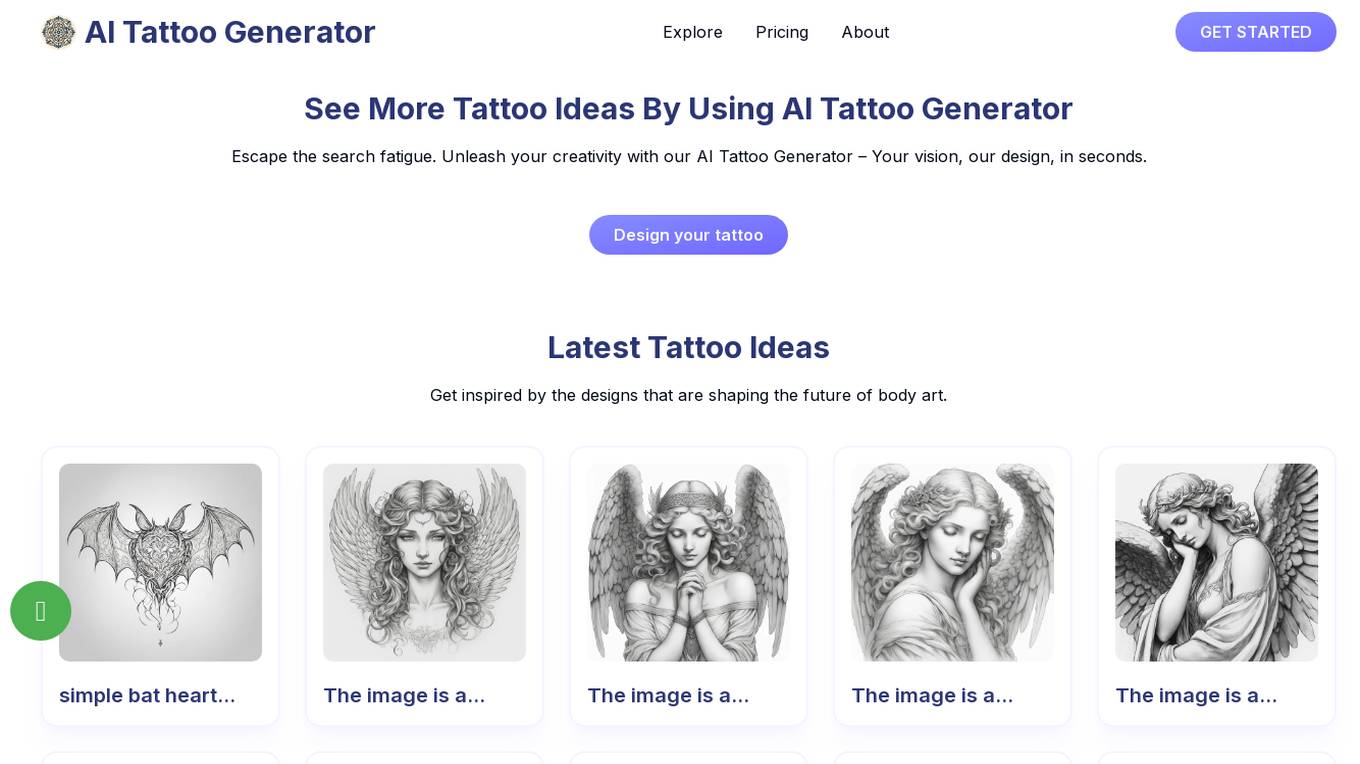 AI Tattoo Generator screenshot