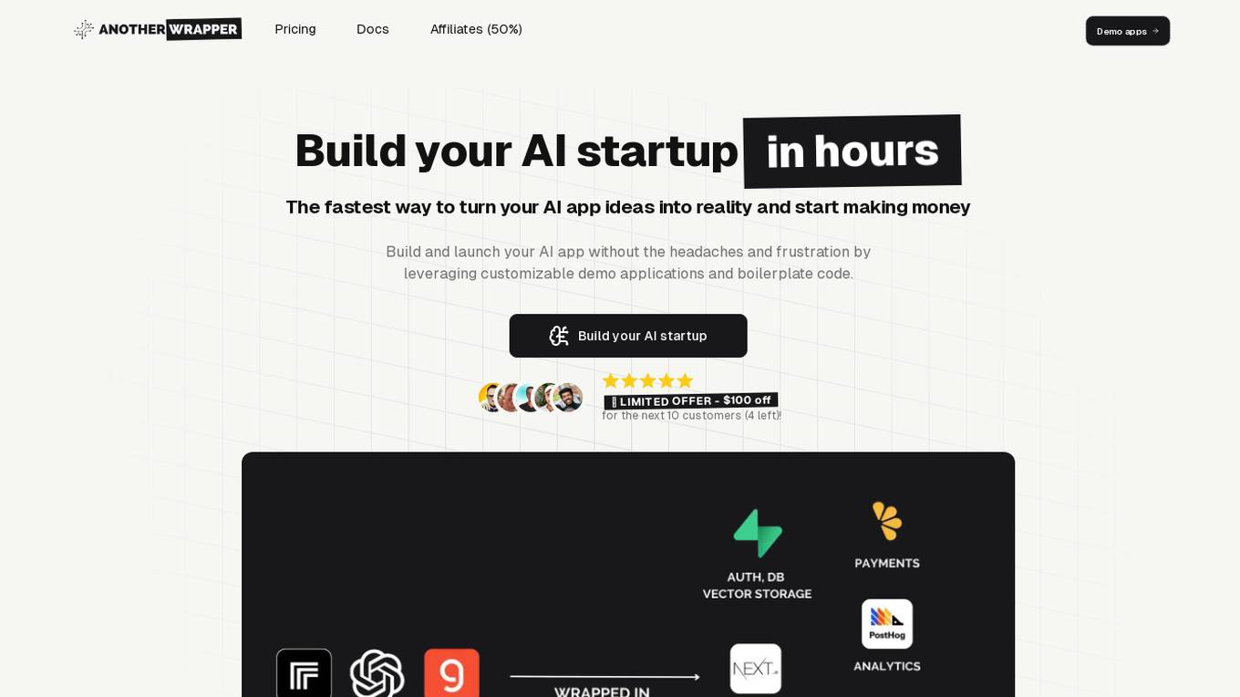 AI Startup Builder Screenshot