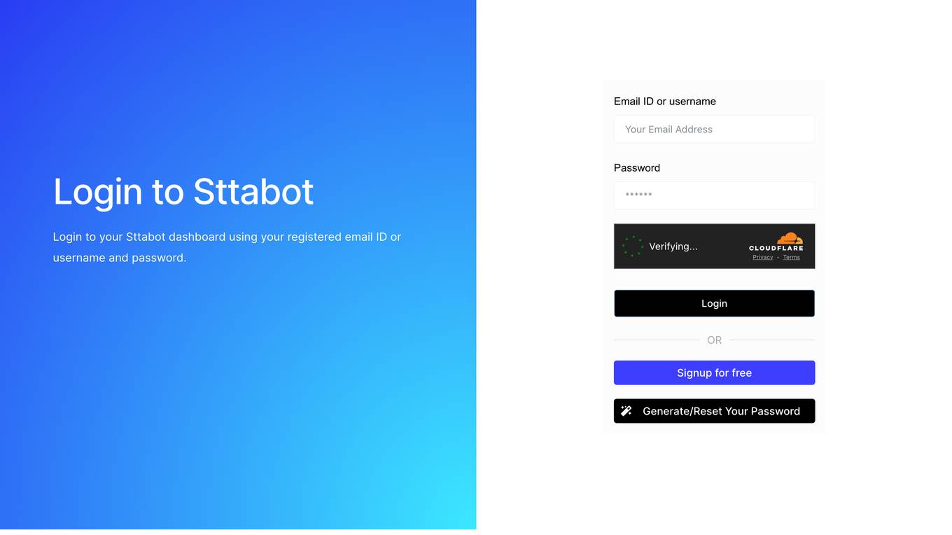 Sttabot Screenshot