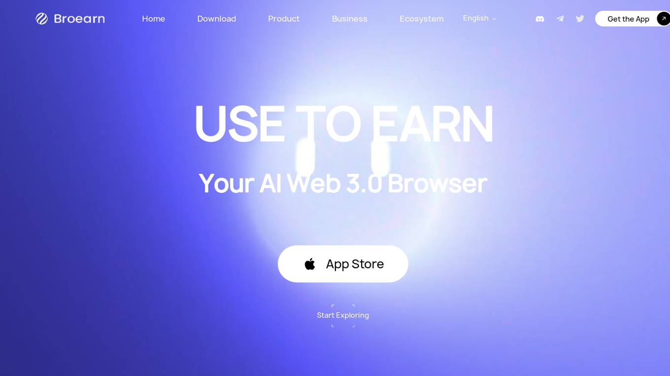 Broearn Browser Screenshot