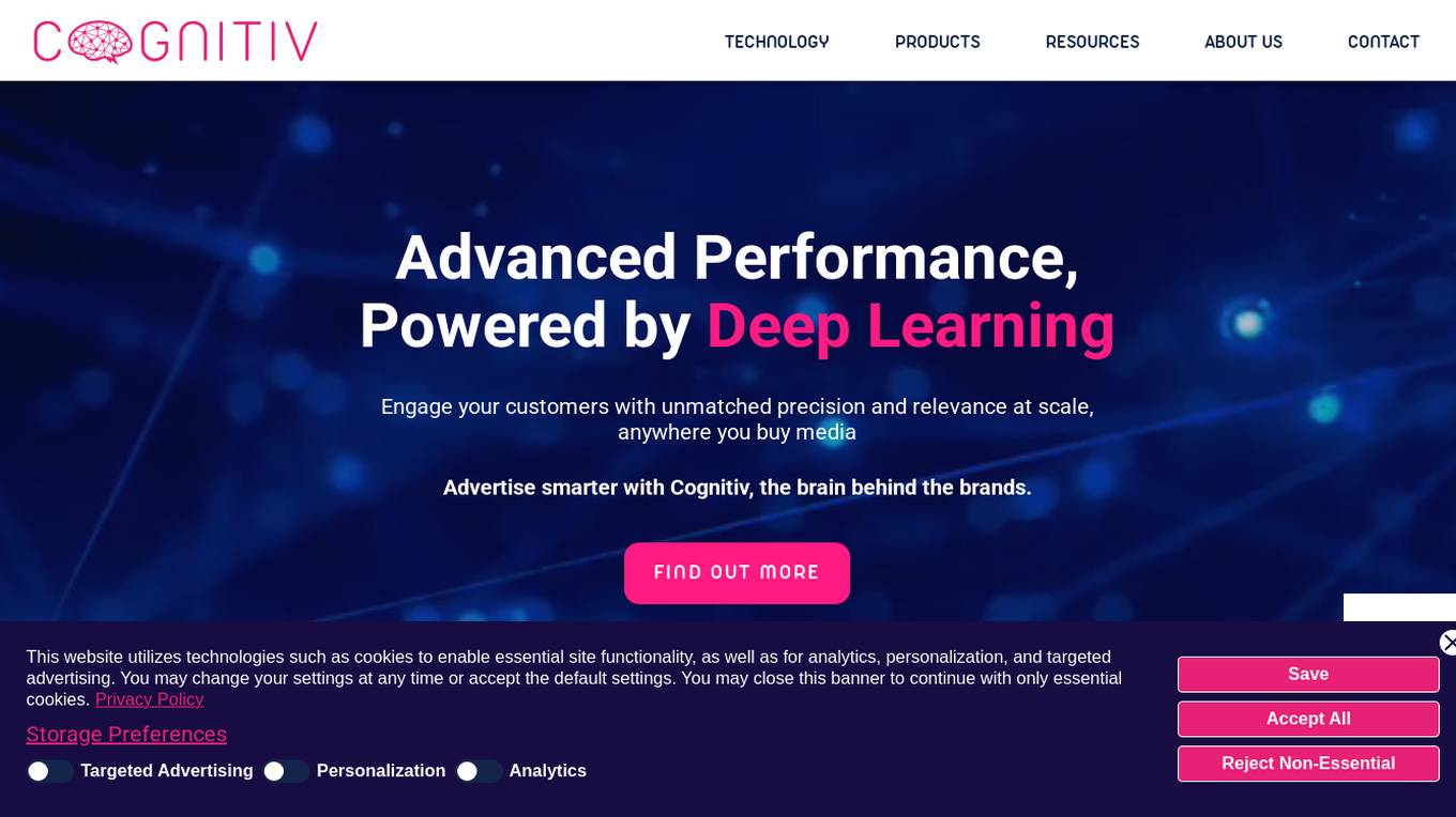 Cognitiv Technology Screenshot