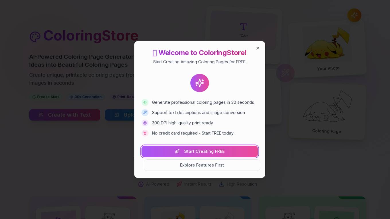 ColoringStore Screenshot