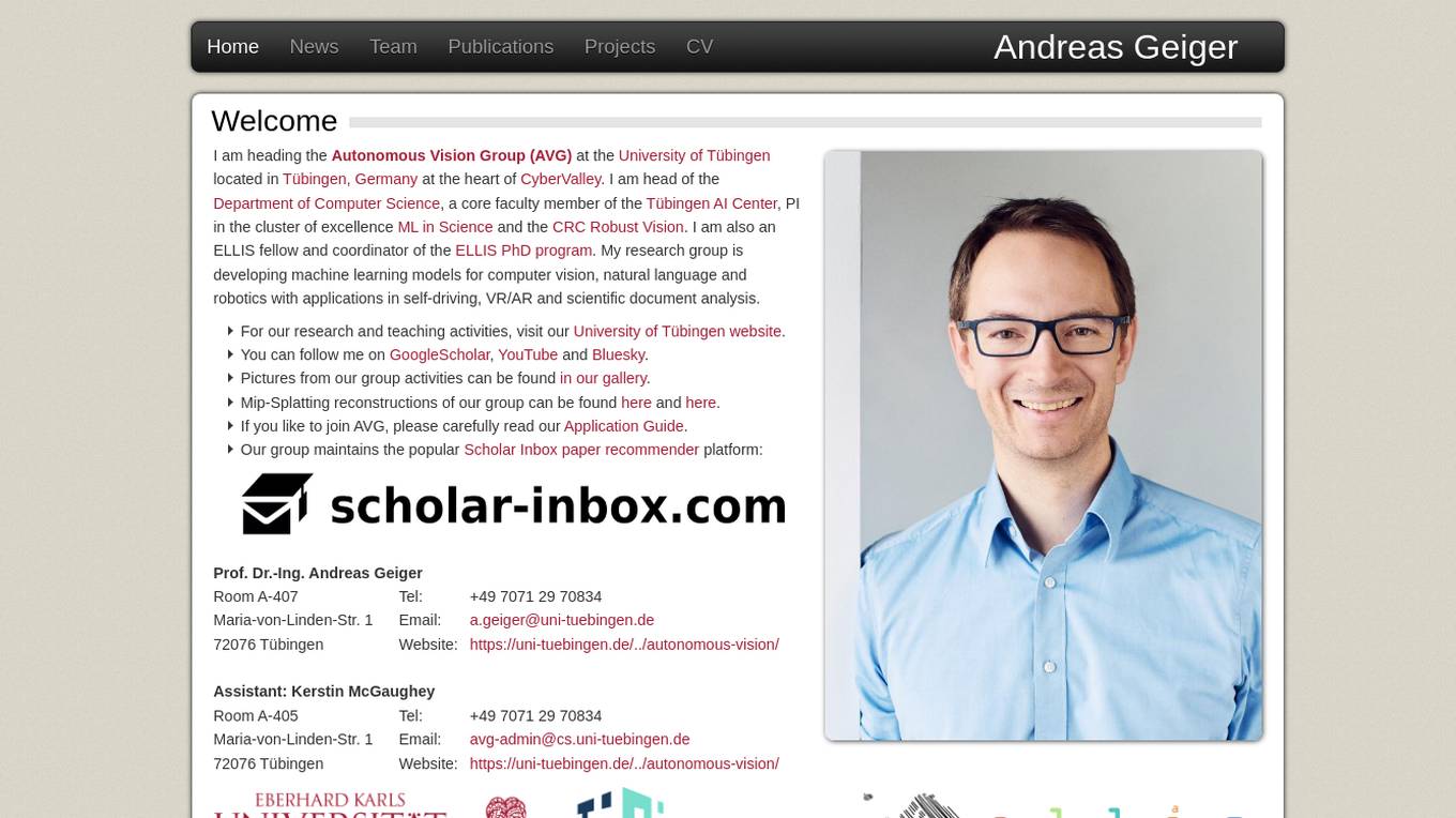 Andreas Geiger Screenshot