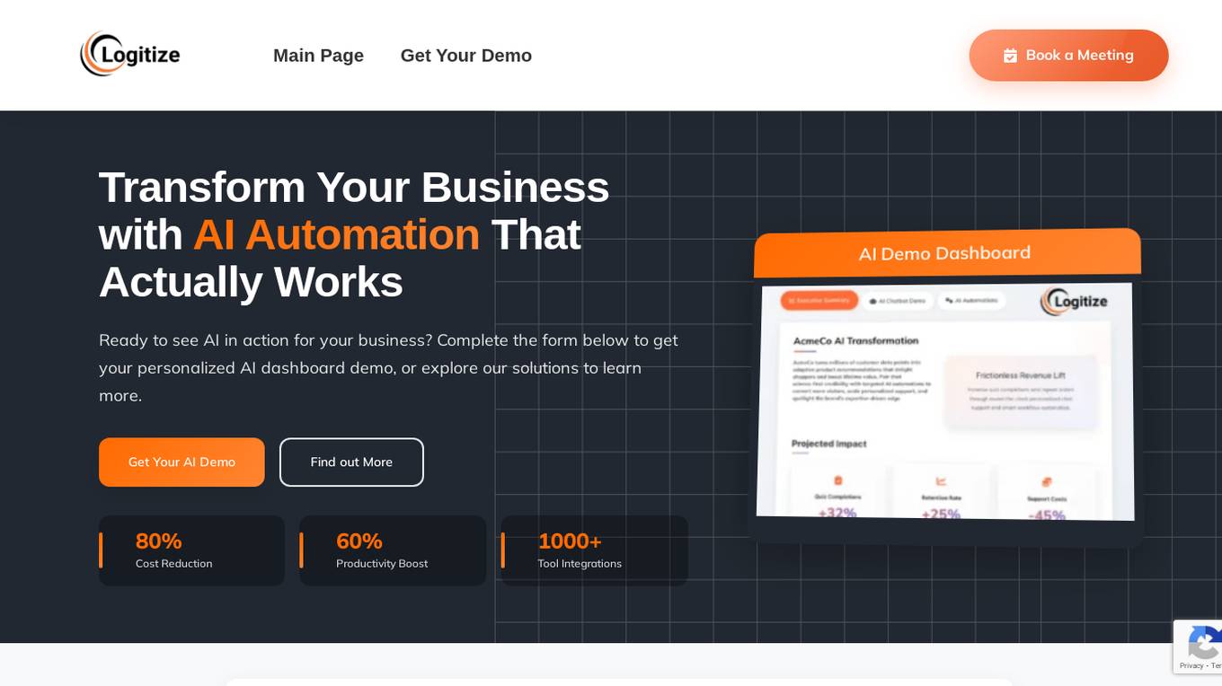 Logitize AI Screenshot