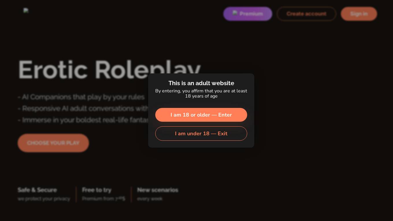 EroPlay.ai Screenshot