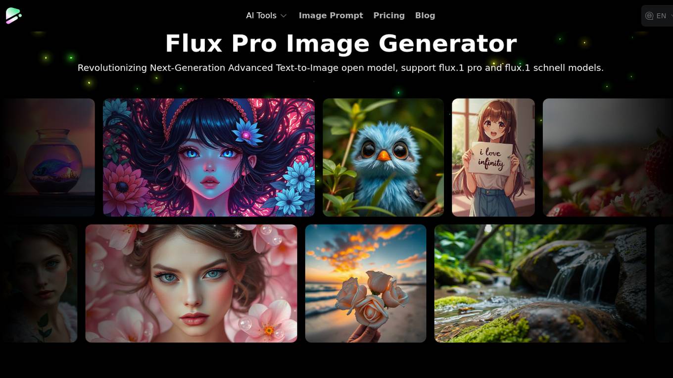 Flux Pro Image Generator Screenshot