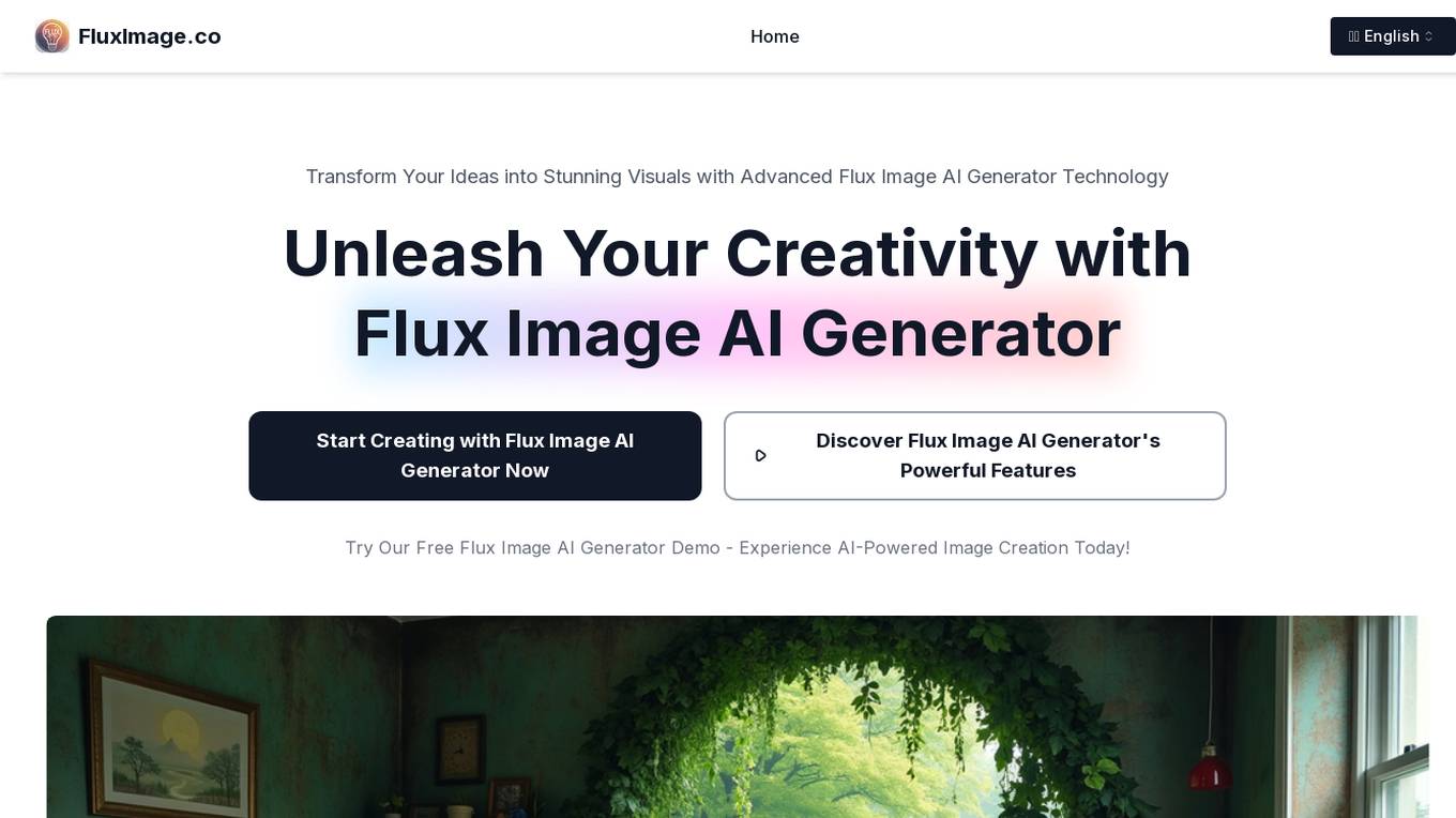 Flux Image AI Generator Screenshot