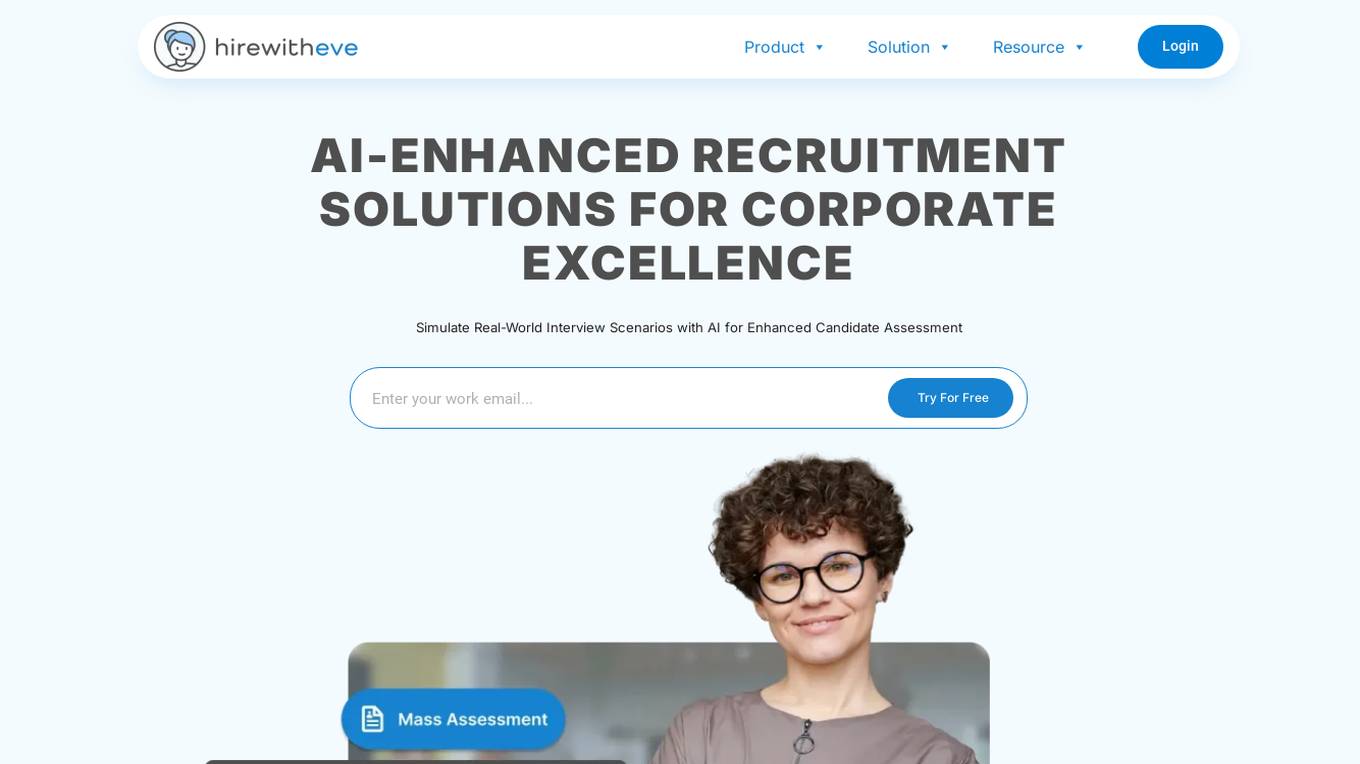 HirewithEve Screenshot