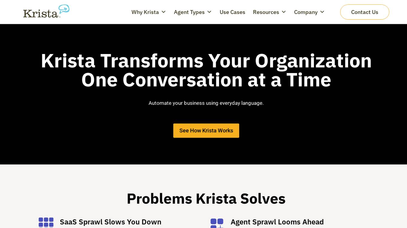 Krista AI Screenshot