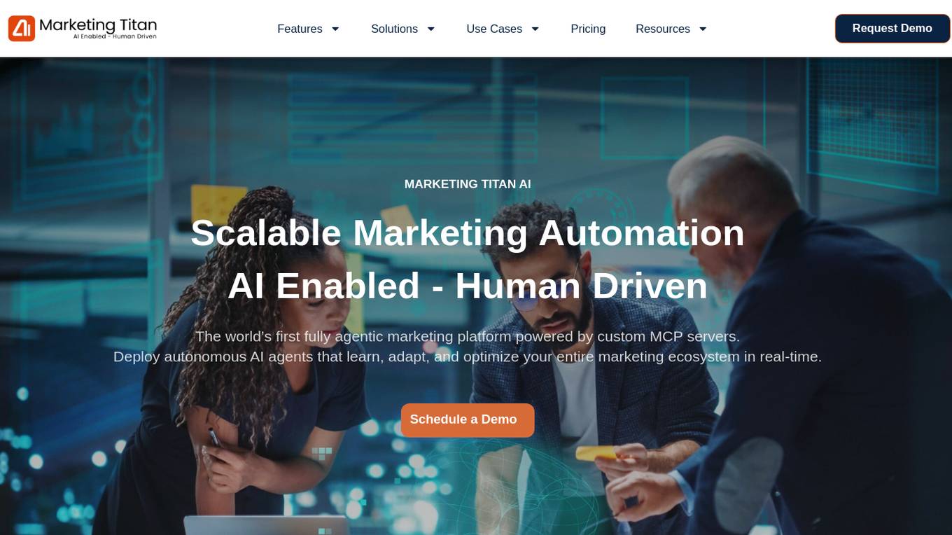 Marketing Titan AI Screenshot