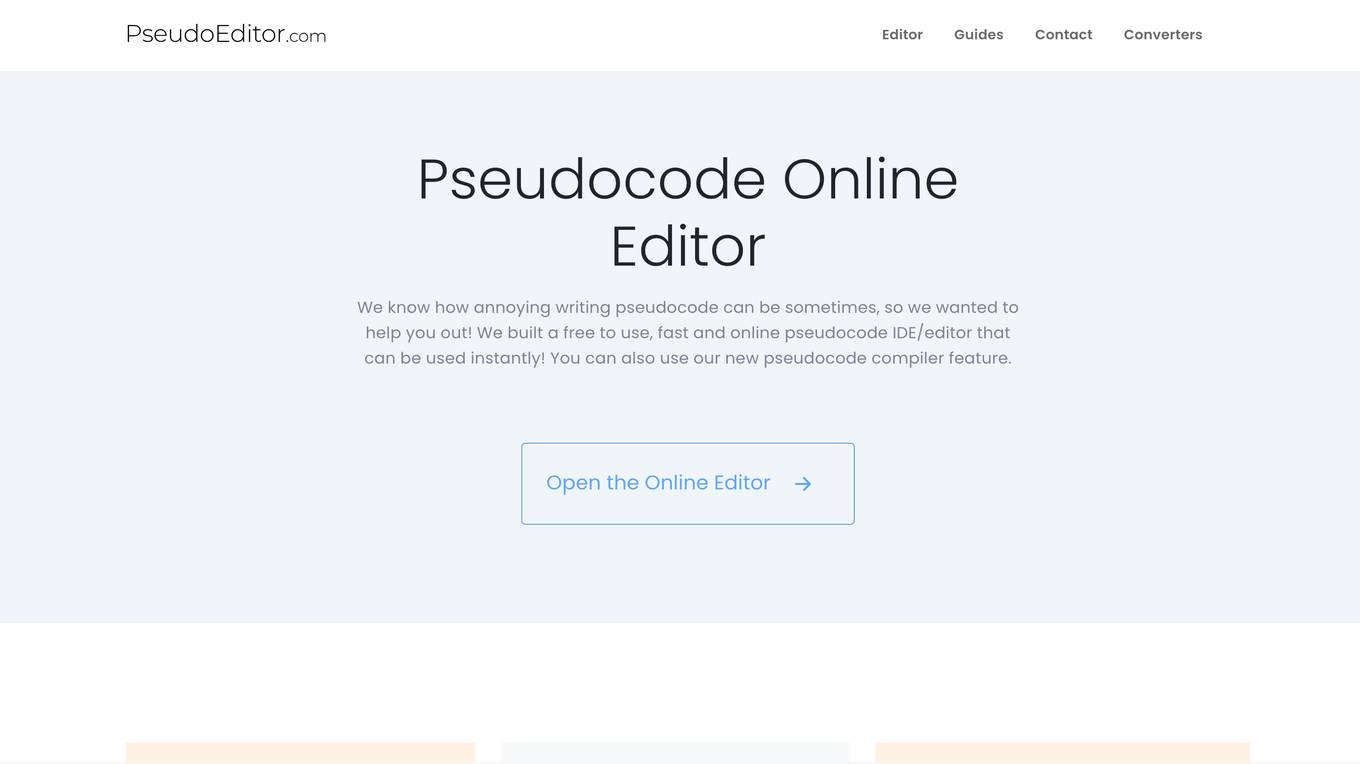 PseudoEditor Screenshot