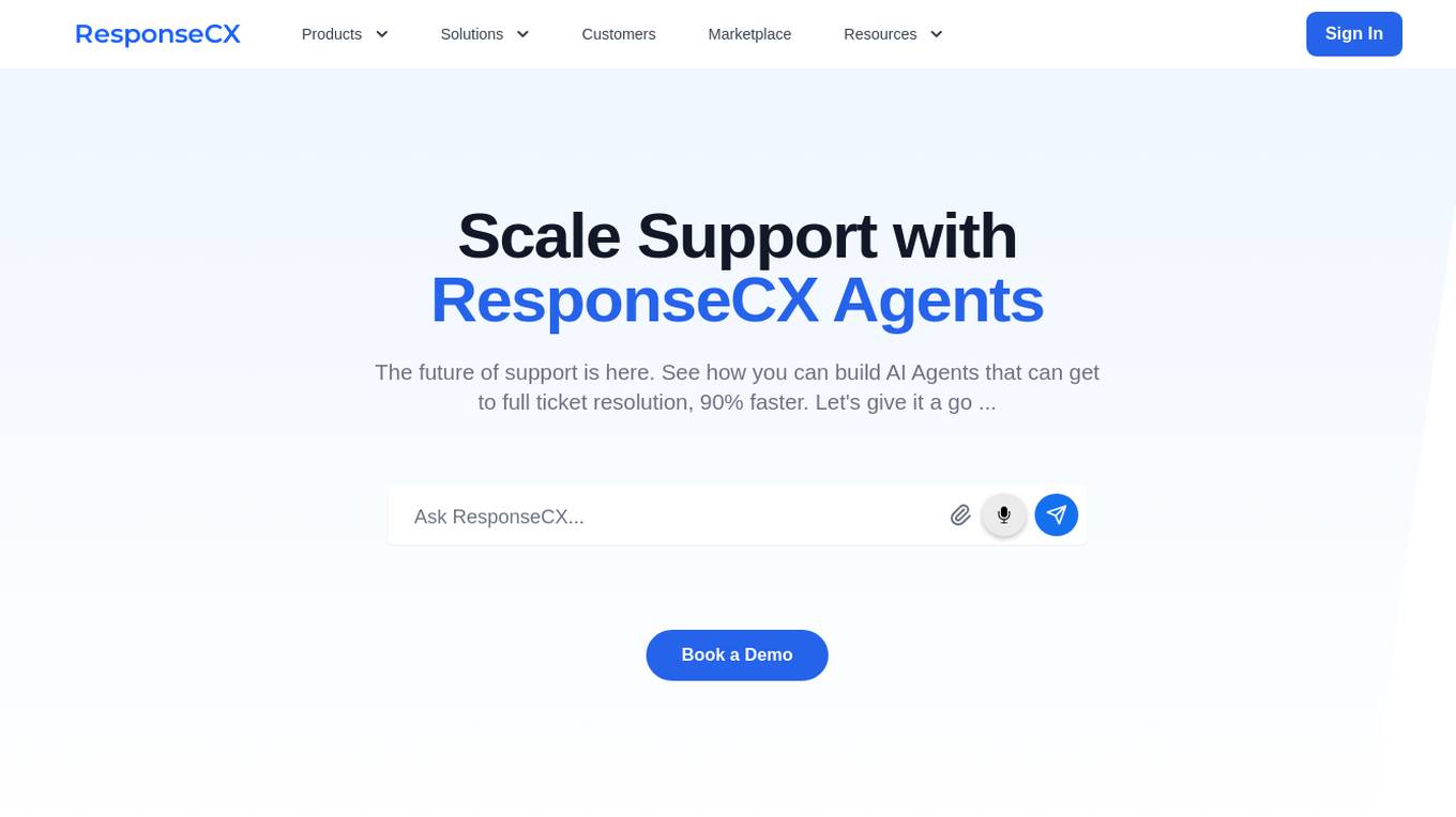 ResponseCX screenshot