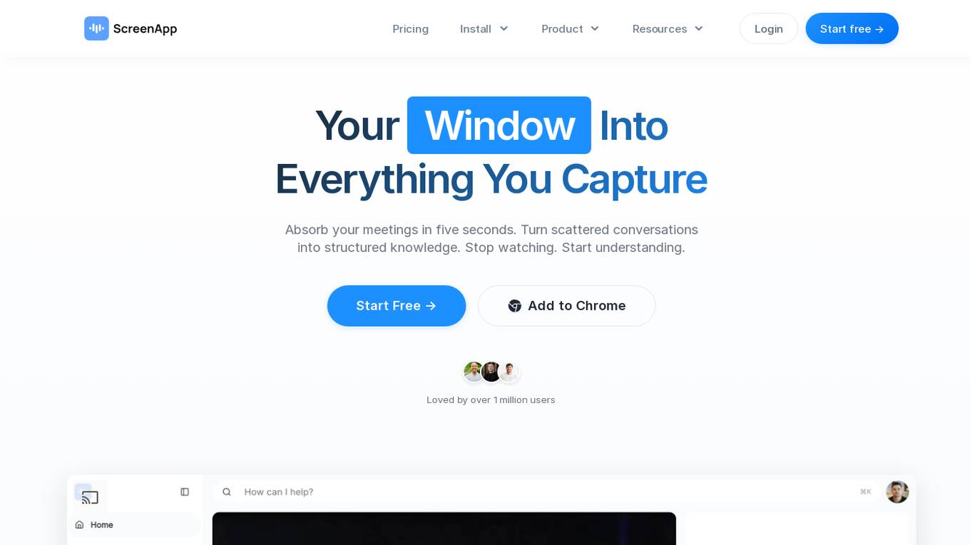 ScreenApp Screenshot