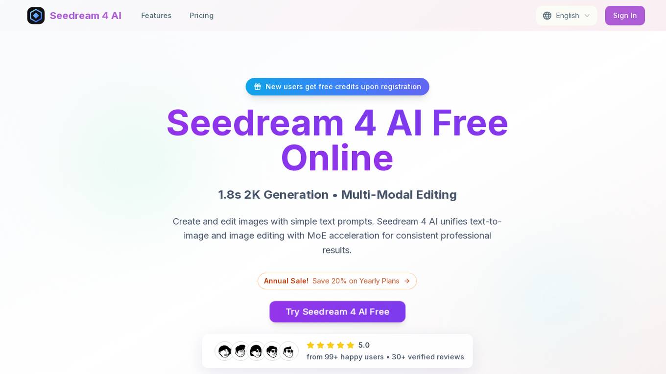 Seedream 4 AI Screenshot