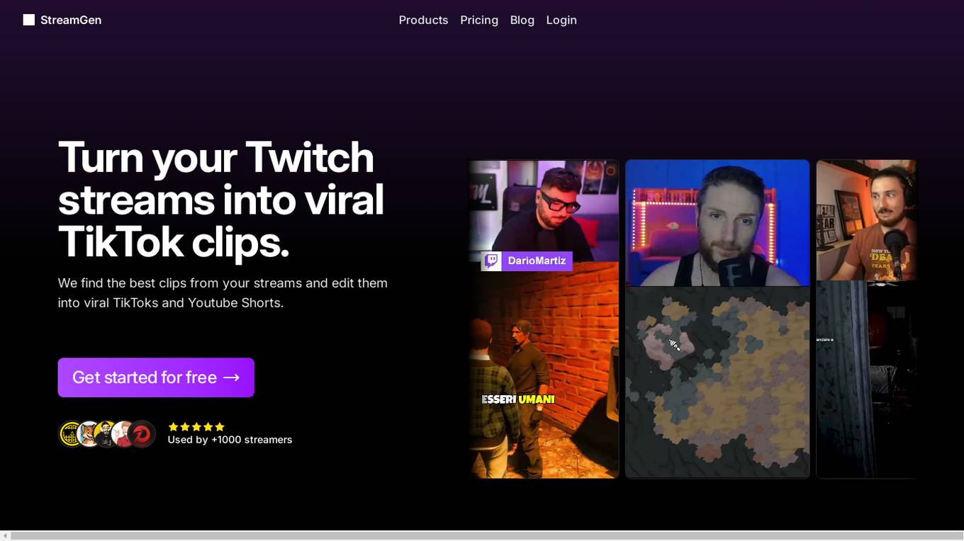 StreamGen Screenshot