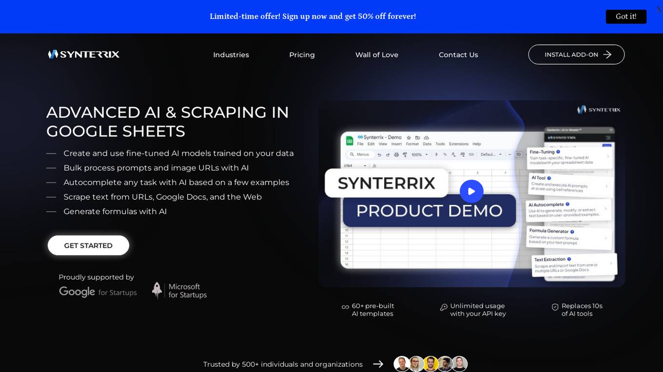 Synterrix screenshot