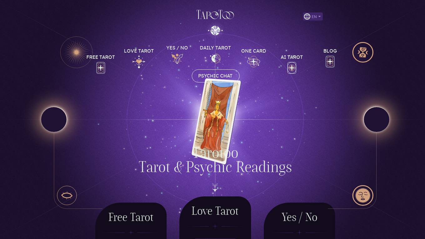 Tarotoo screenshot