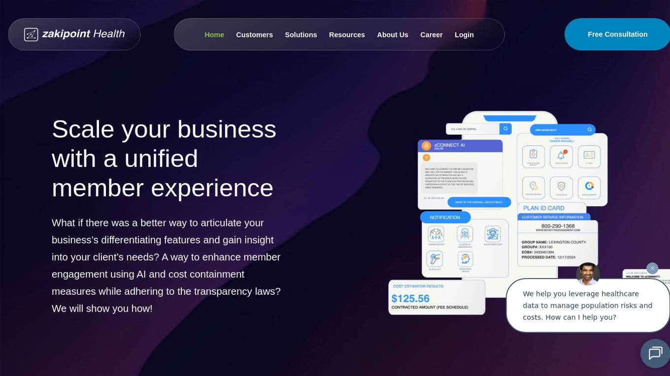 Zakipoint Health Screenshot