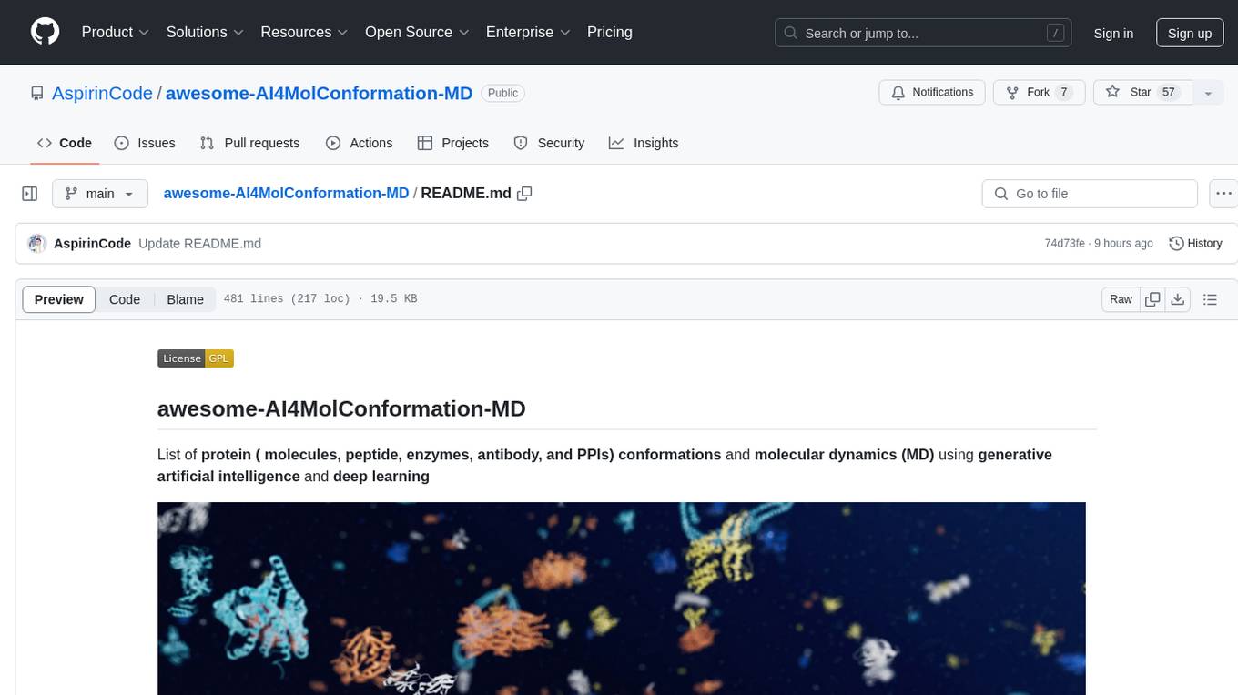 awesome-AI4MolConformation-MD Screenshot