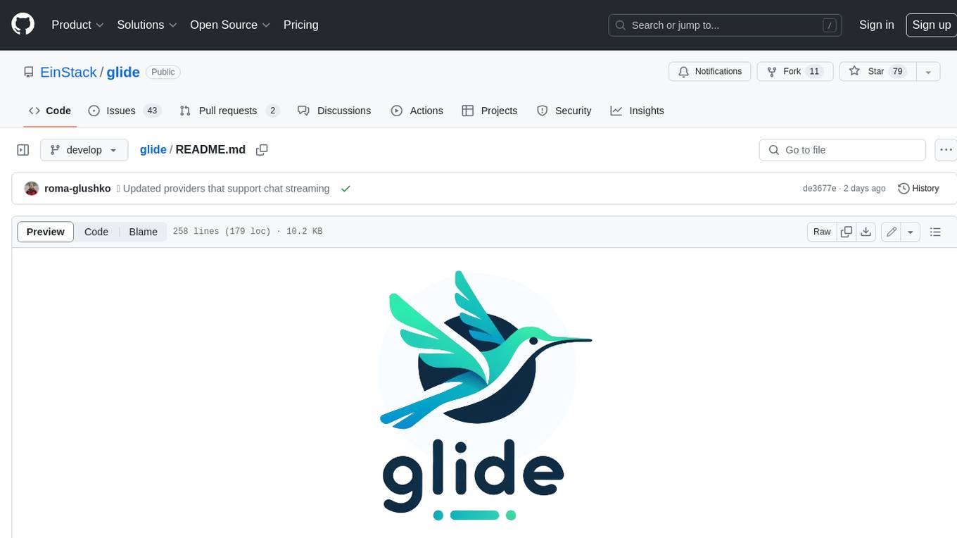 glide Screenshot