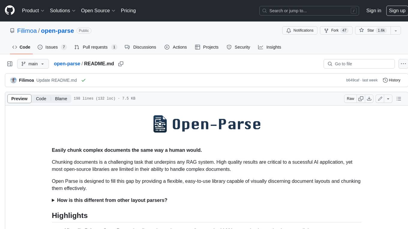 open-parse Screenshot