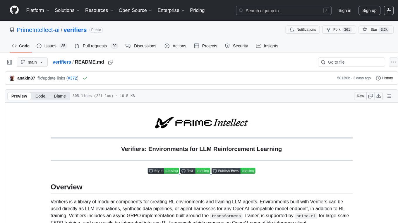 verifiers Screenshot