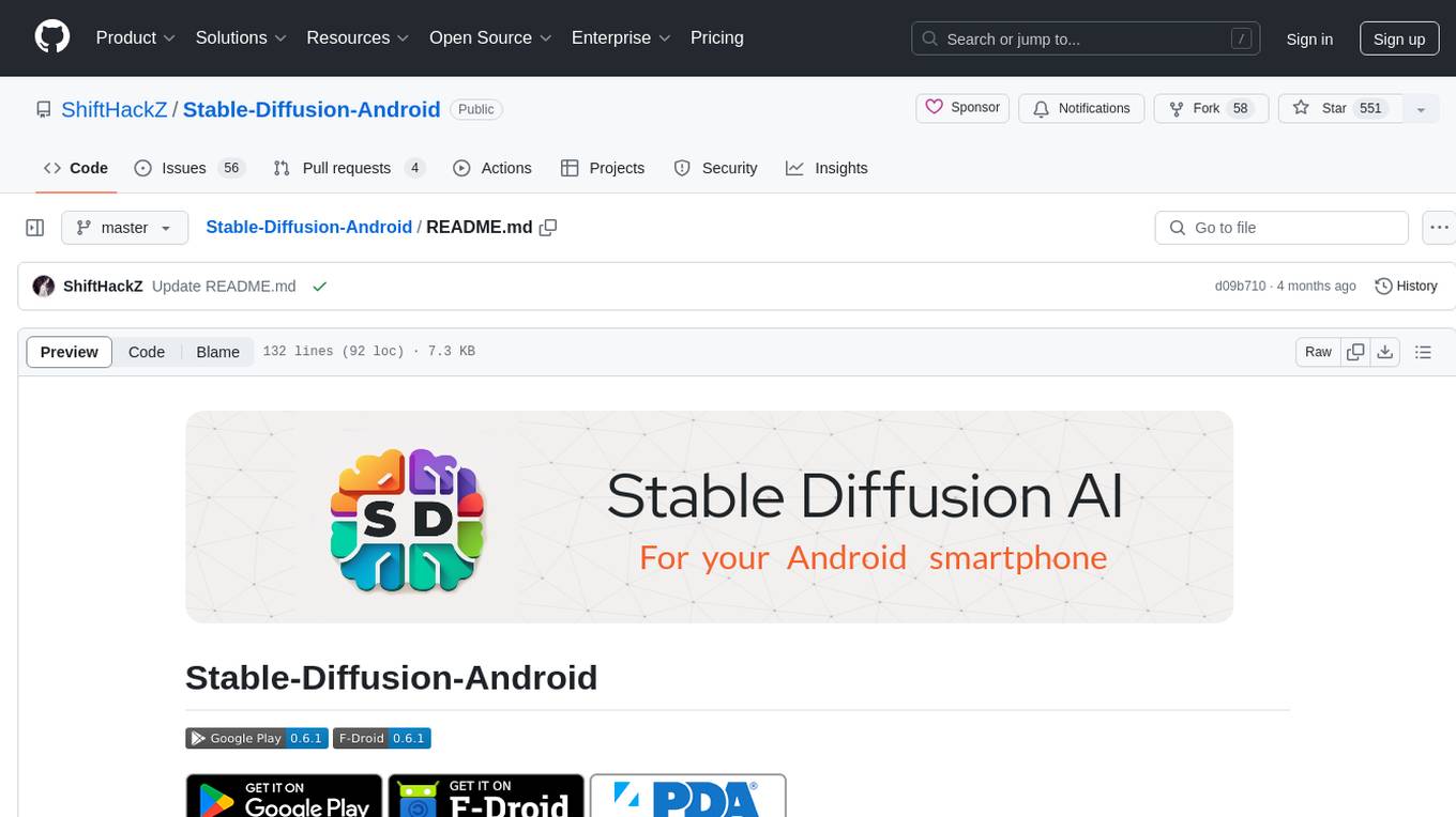 Stable-Diffusion-Android Screenshot