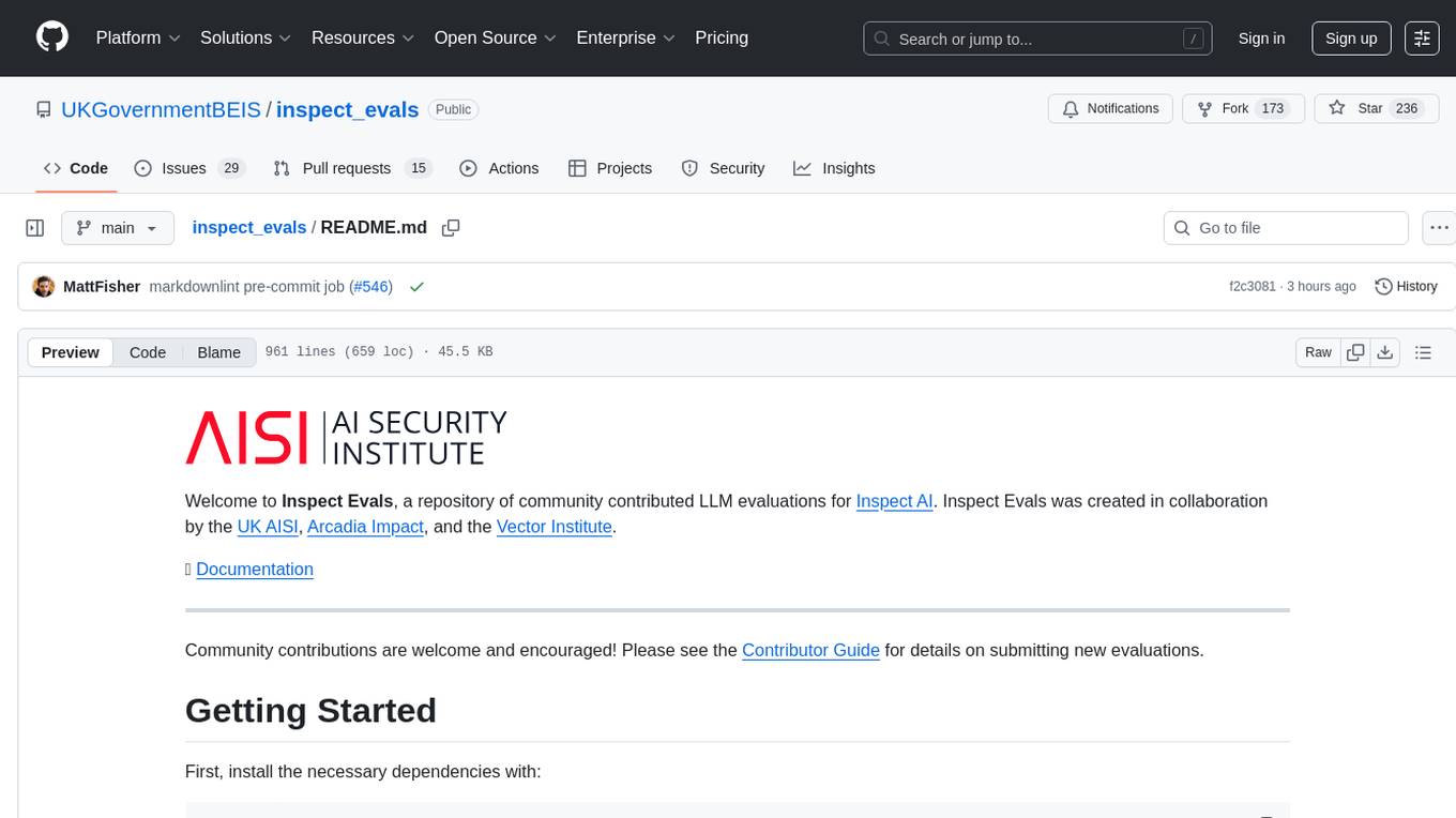 inspect_evals Screenshot