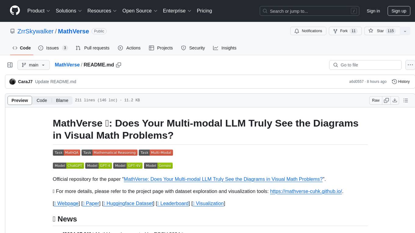 MathVerse Screenshot