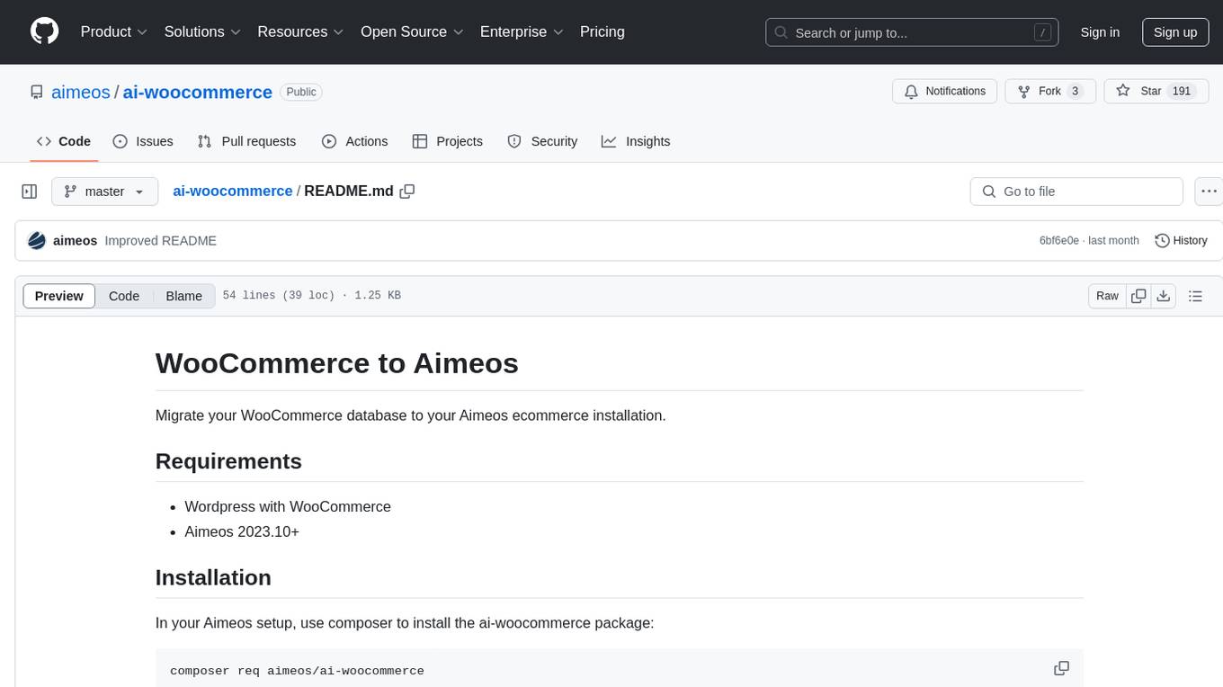 ai-woocommerce Screenshot