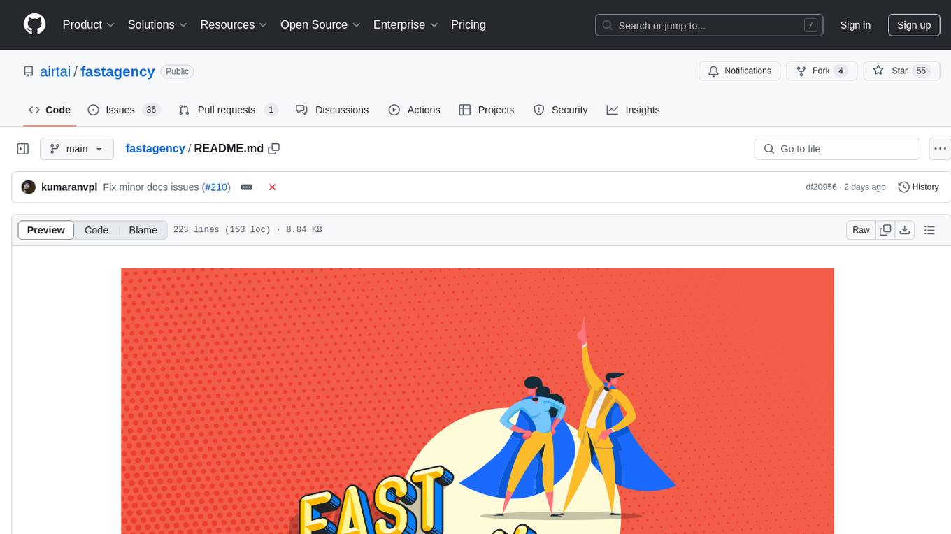 fastagency Screenshot