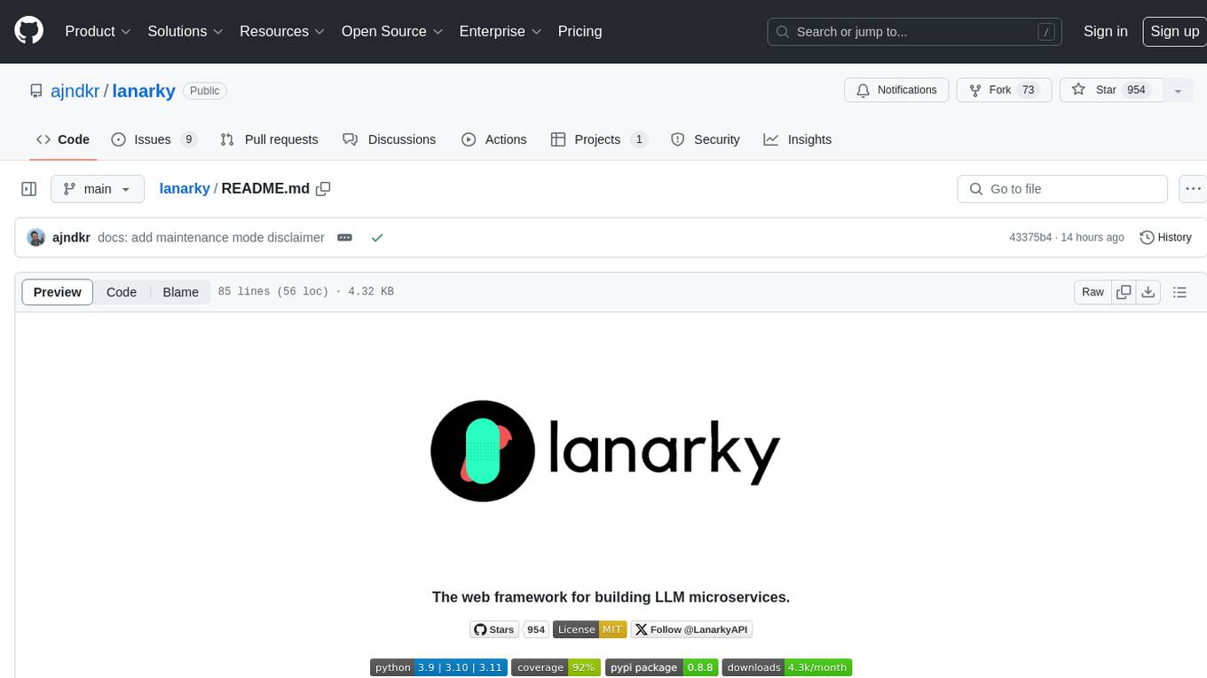 lanarky Screenshot