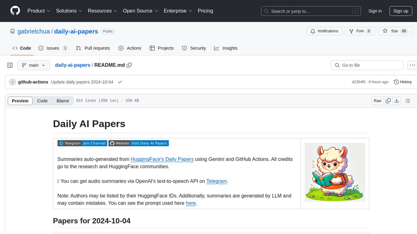 daily-ai-papers Screenshot