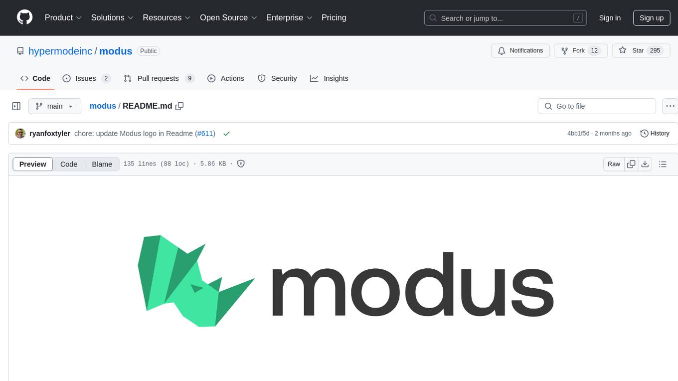 modus Screenshot