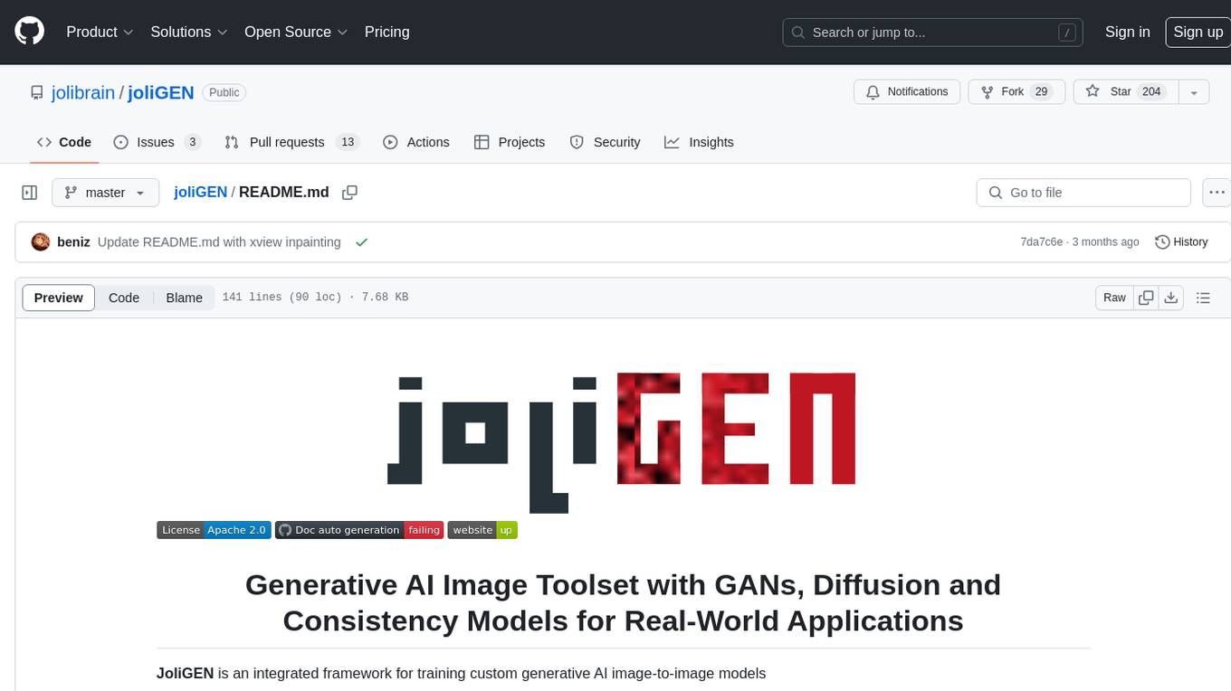 joliGEN Screenshot