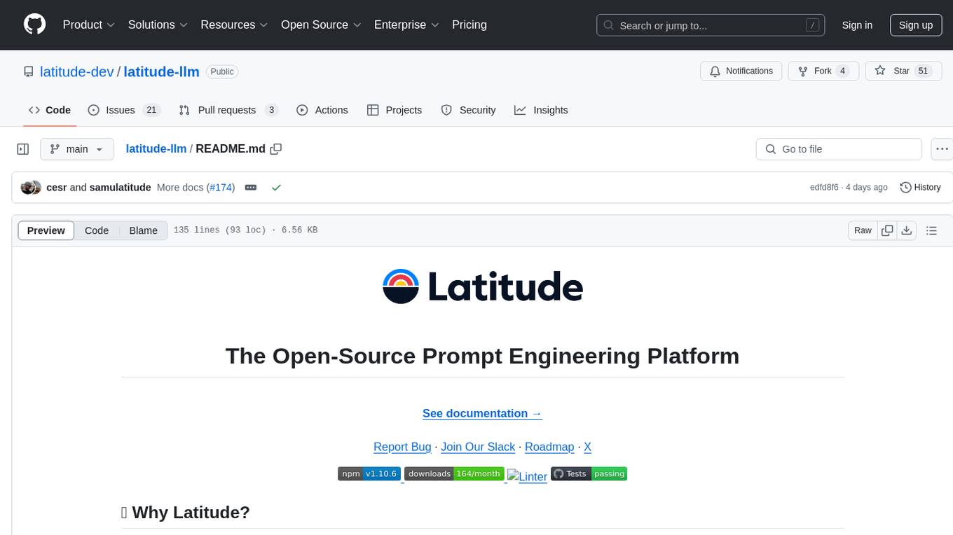 latitude-llm Screenshot