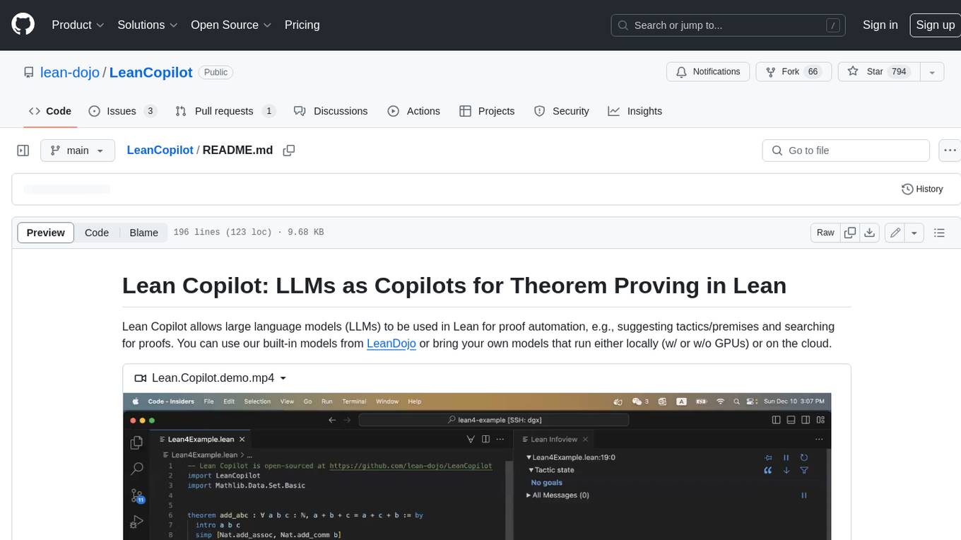 LeanCopilot Screenshot