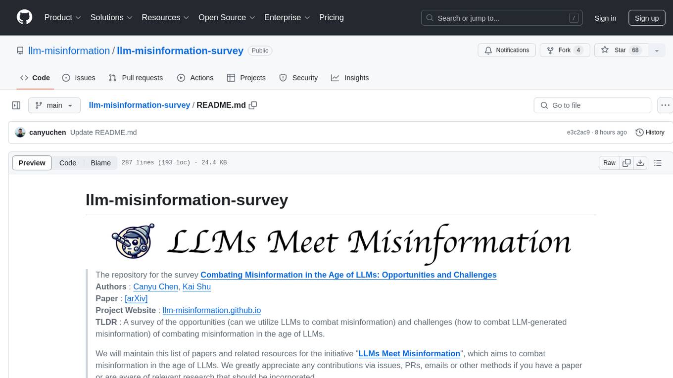 llm-misinformation-survey Screenshot