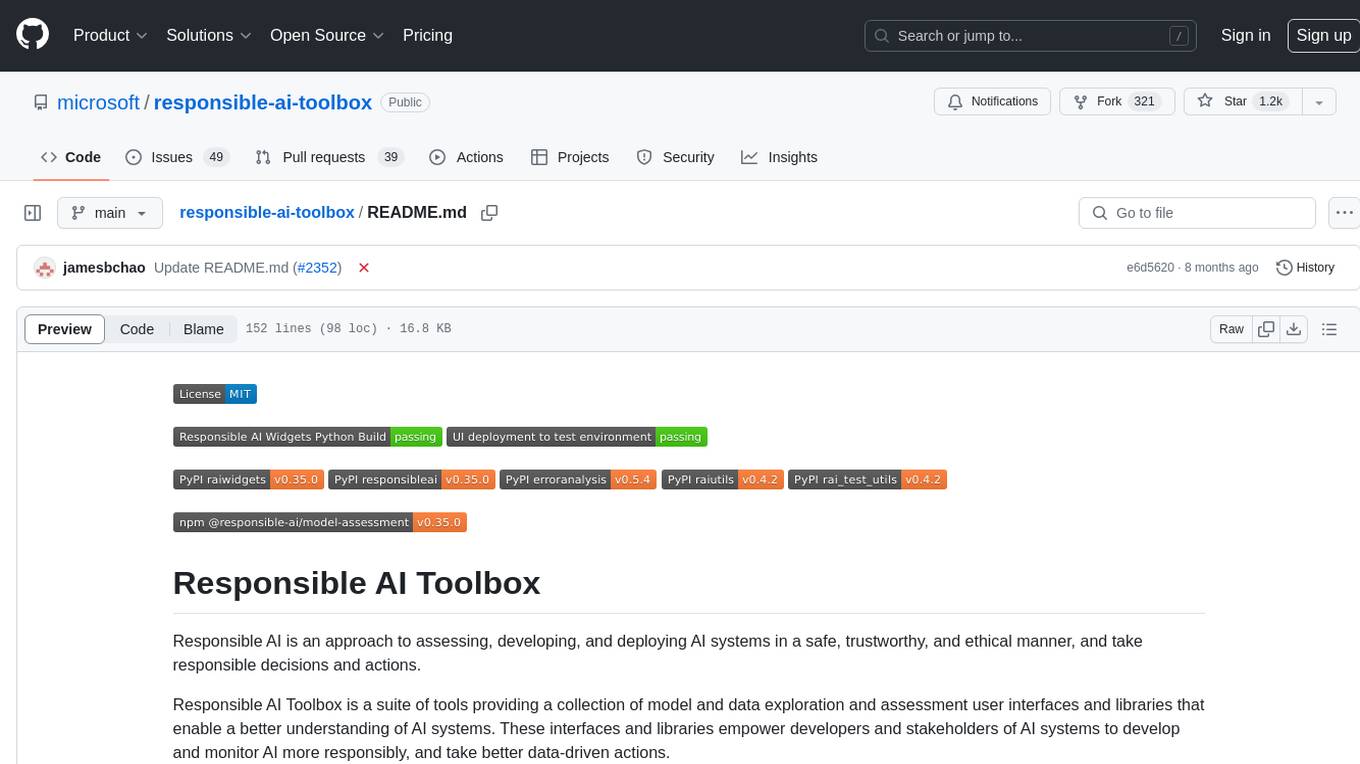 responsible-ai-toolbox Screenshot