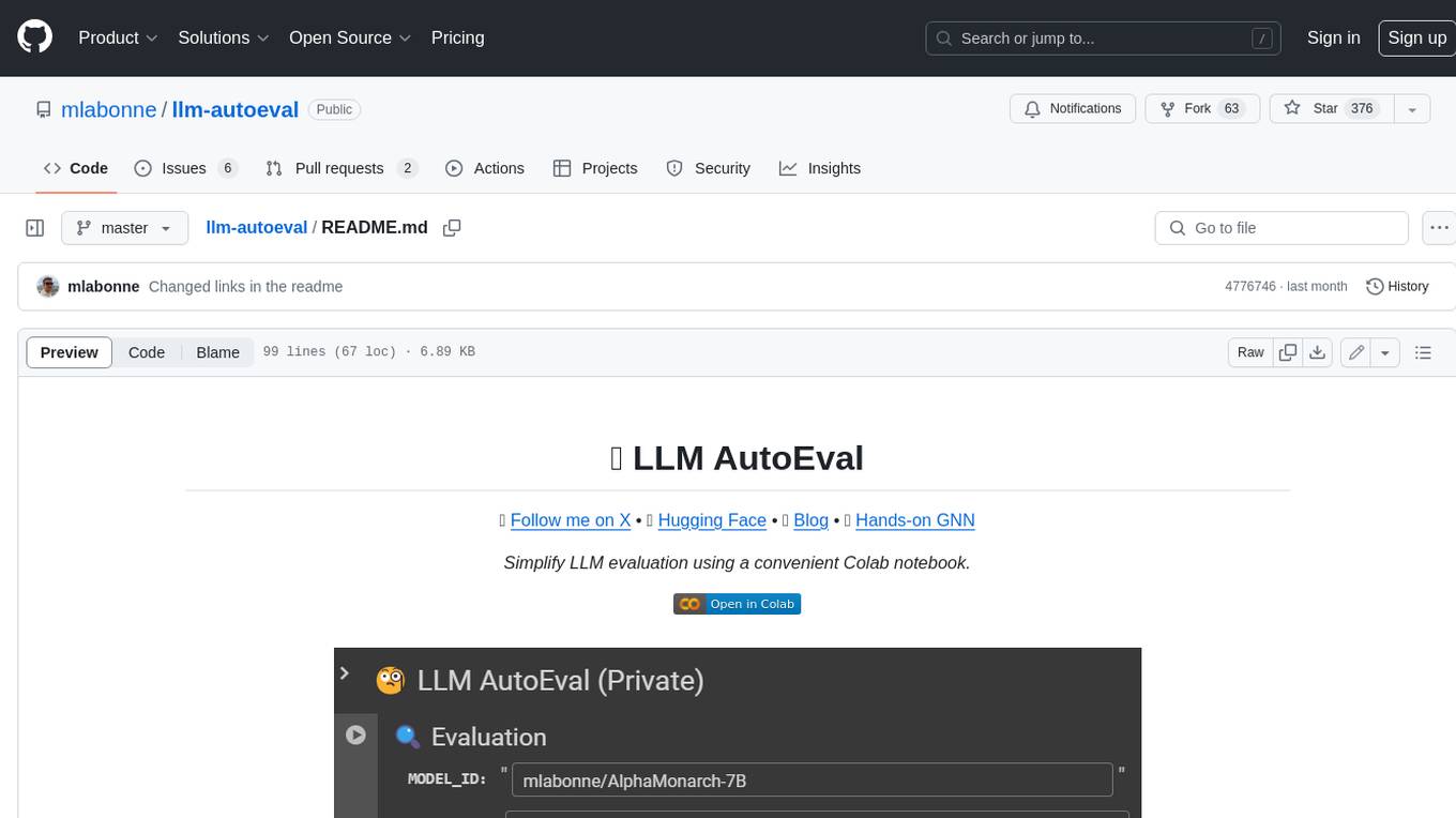 llm-autoeval Screenshot