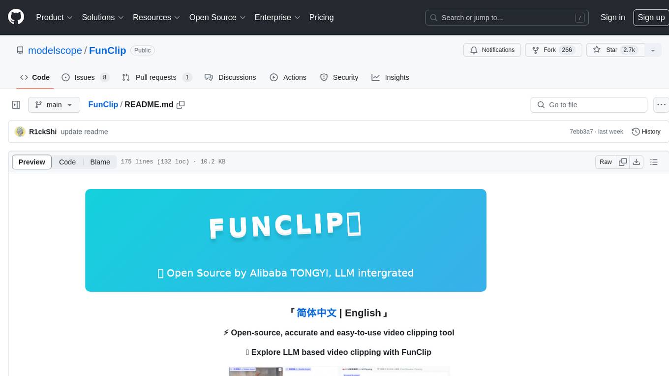 FunClip Screenshot