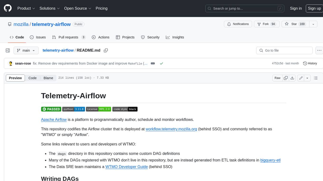 telemetry-airflow Screenshot