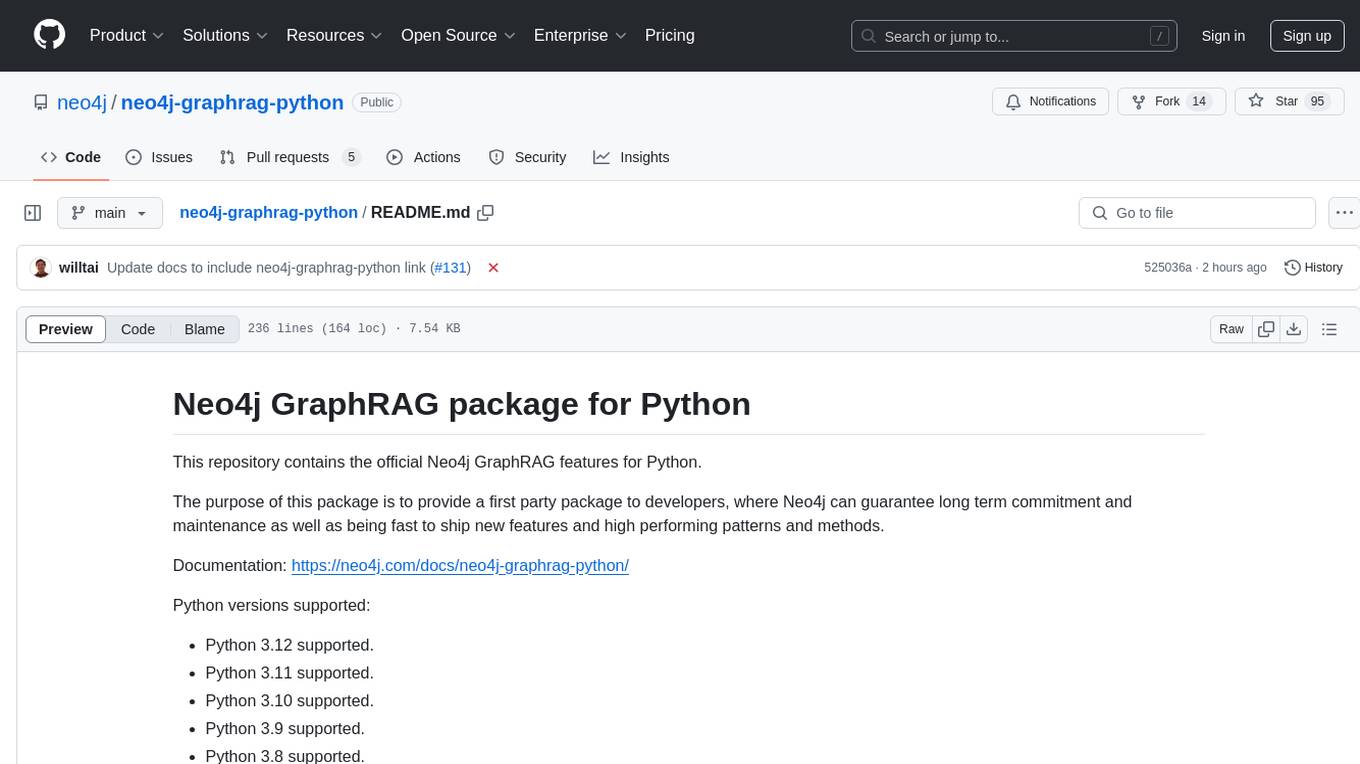 neo4j-graphrag-python Screenshot