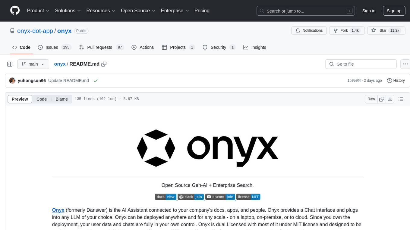 onyx Screenshot