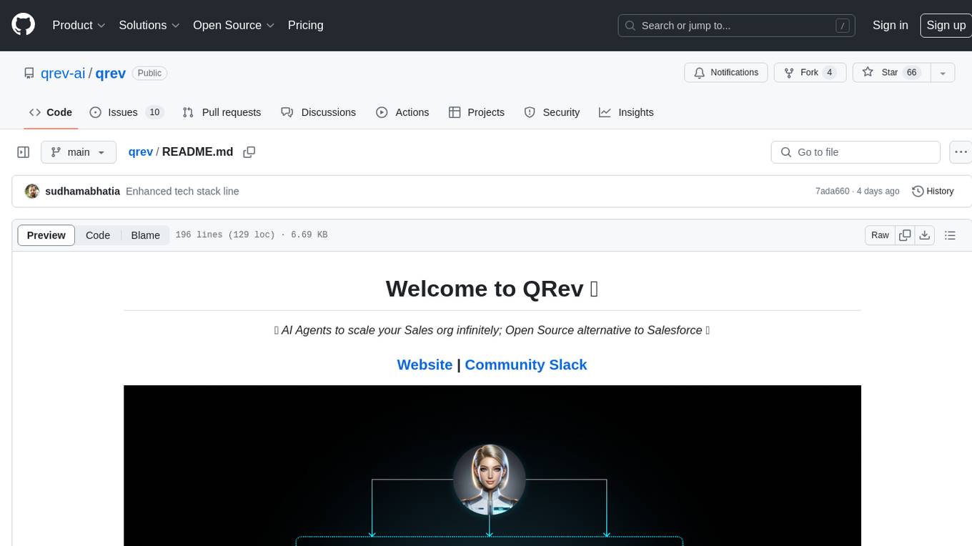 qrev Screenshot