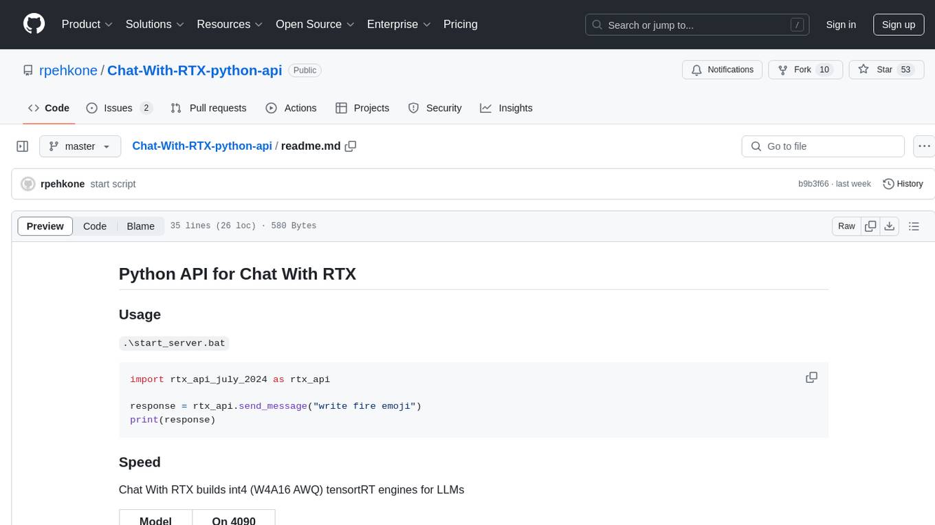 Chat-With-RTX-python-api Screenshot