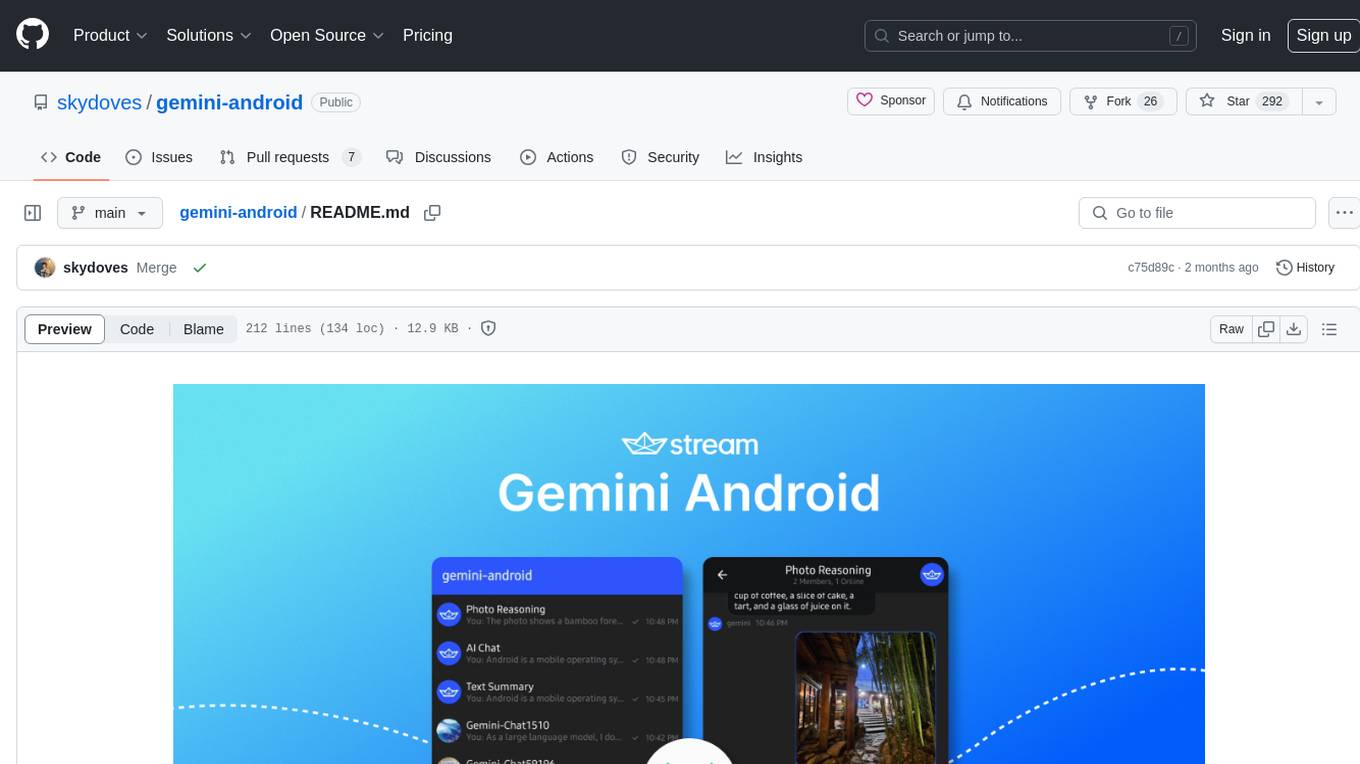 gemini-android Screenshot