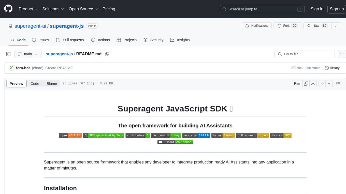 superagent-js Screenshot