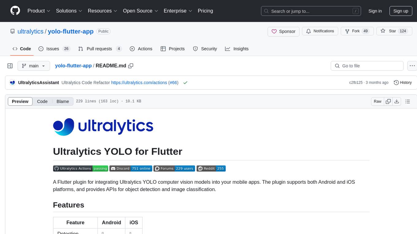 yolo-flutter-app Screenshot